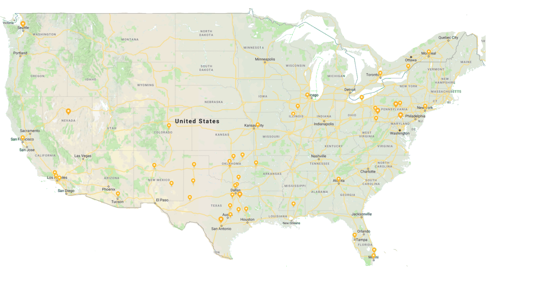 KSM Service Map